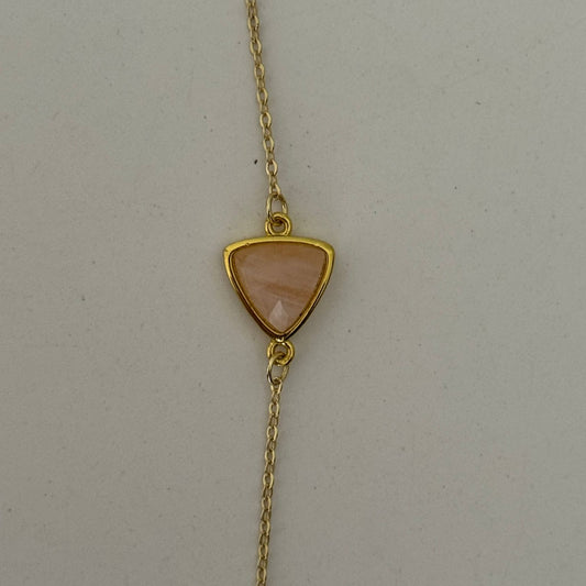 estones esb073 rose quartz bracelet