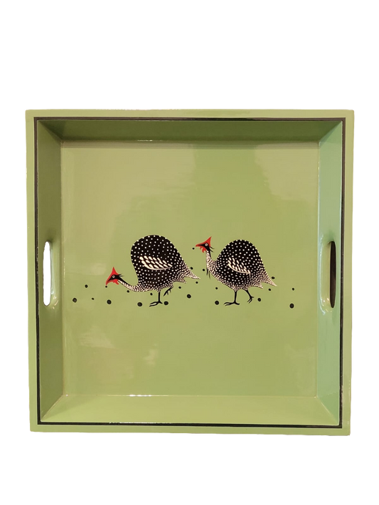 BR GUINEA FOWL SQ TRAY