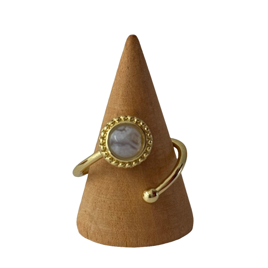 estones esr102 agate ring