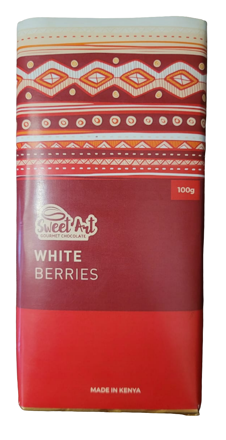 WHITE BERRIES CHOCOLATE 100G