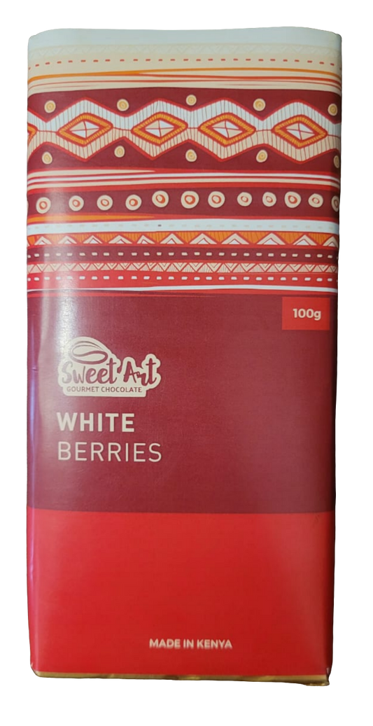 WHITE BERRIES CHOCOLATE 100G