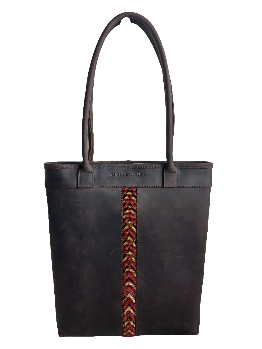 Ladies mocca laptop bag