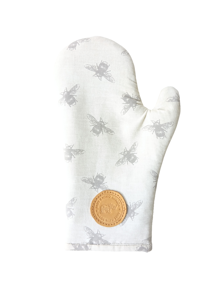 BR BEE PRINT OVEN MITT