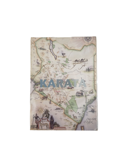 KENYA MAP SINGLE PACK PLAYING CARD