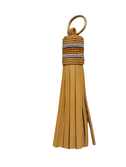 BR BEADED TASSEL KEYRINGS