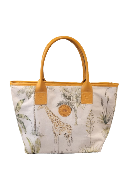 Wildlife linen Tote Bag