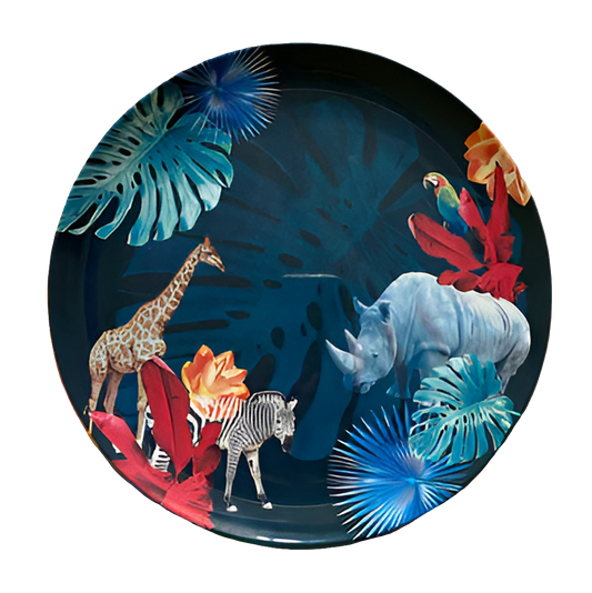 MIDNIGHT SAFARI PLATE S