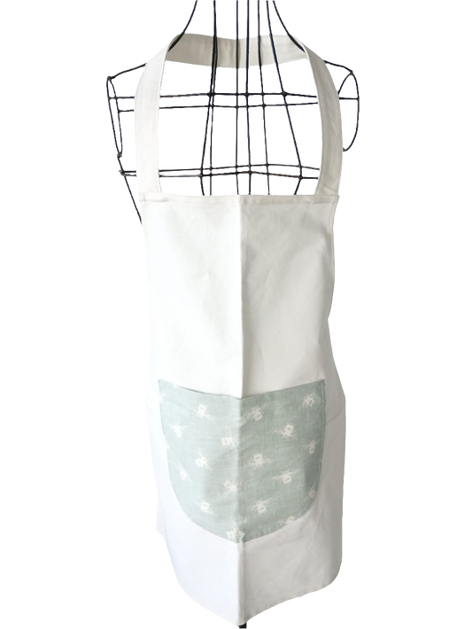 Duckegg Blue Bee Apron