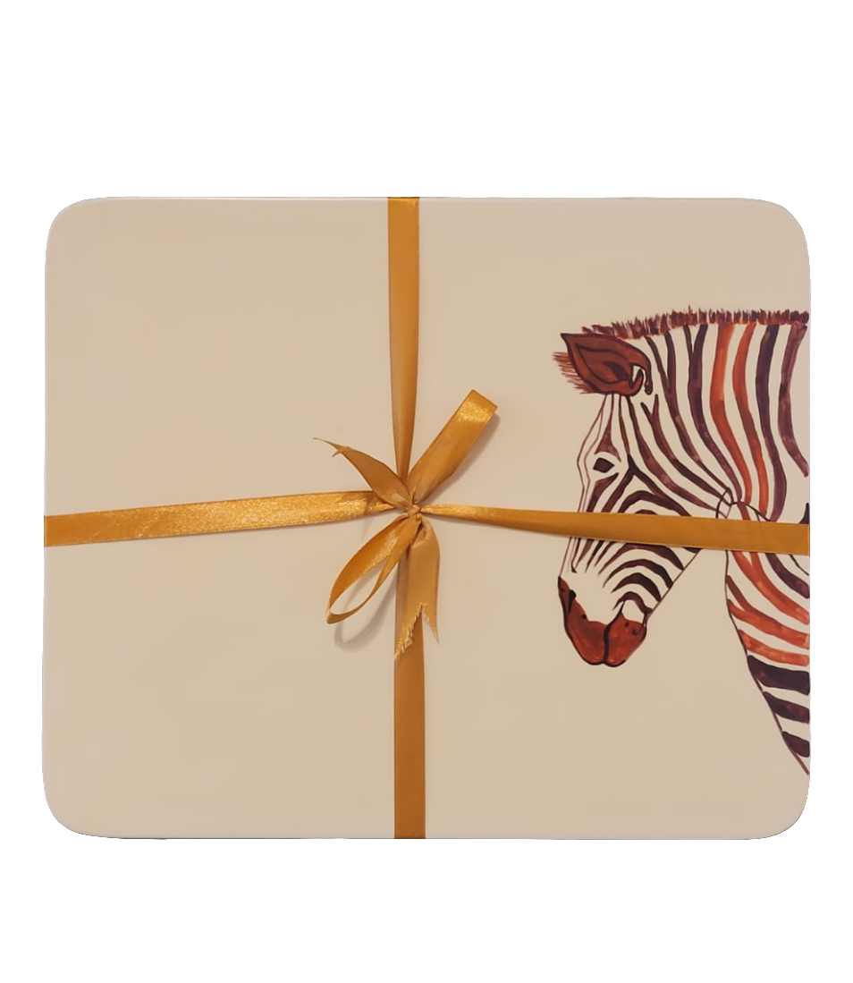 BR large tablemat Zebra (set of 2)