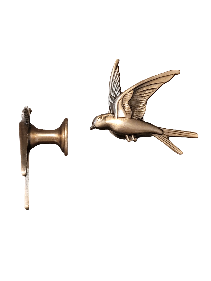 Br Bird cabinet knob