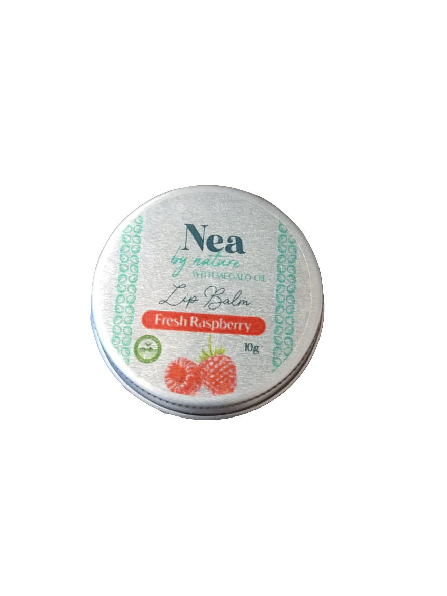 Raspberry lip balm