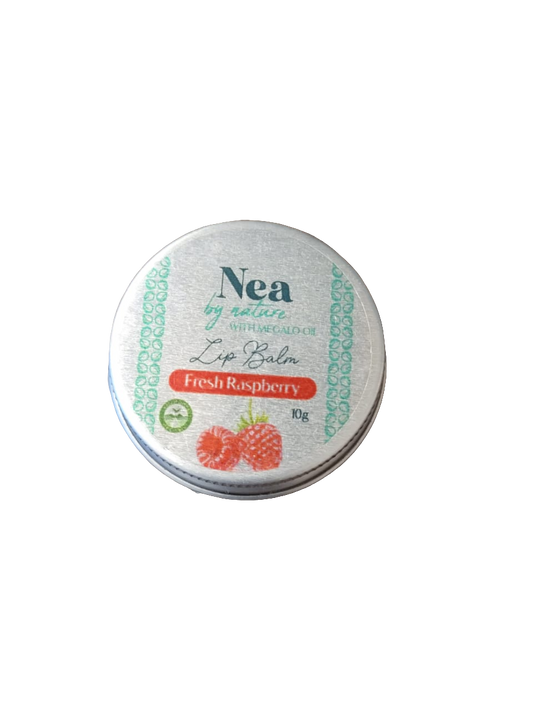 Raspberry lip balm