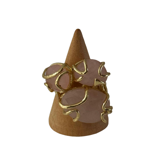 estones esr099 rose quartz ring