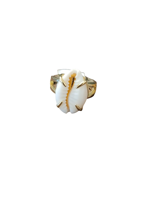 estones esr065 cowrie shell ring