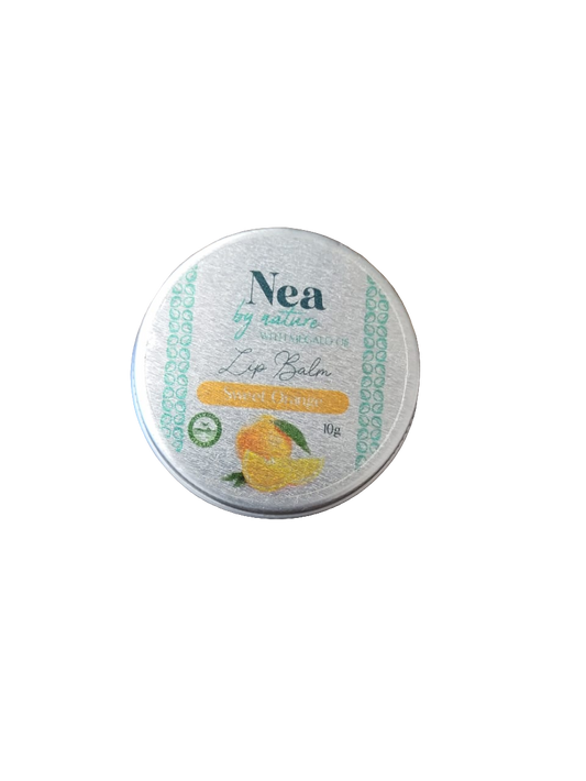 nea sweet orange lip balm