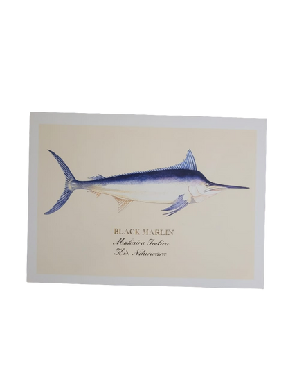 Sardine print cards