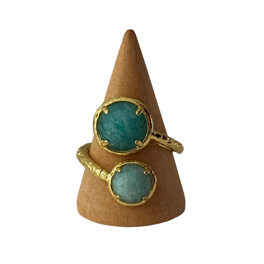 estones esr096 amazonite ring