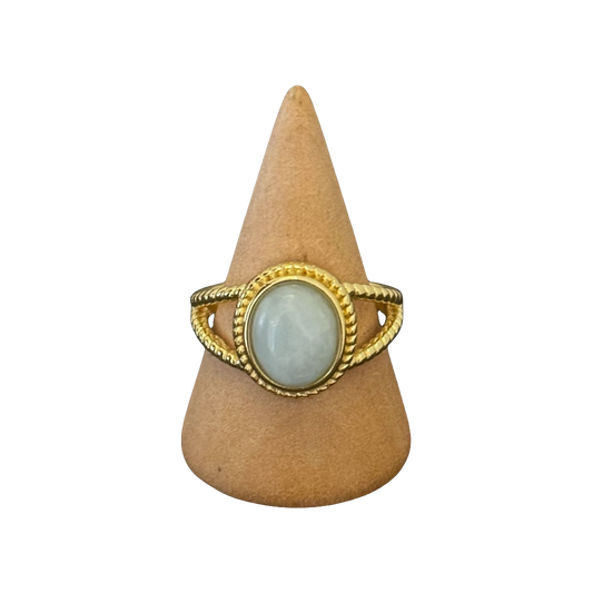 estones esr143 mint chalcedony ring