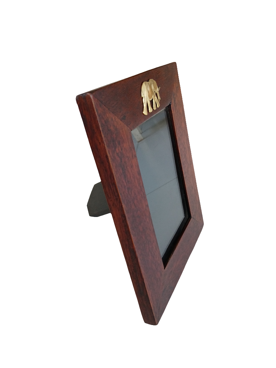 5x7 Wooden Frame with Brass