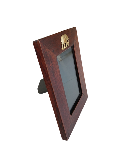 5x7 Wooden Frame with Brass