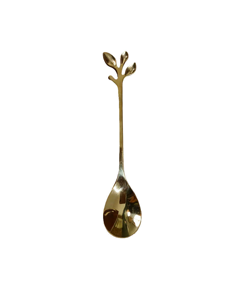 BR GOLD TEA SPOON (SMALL)