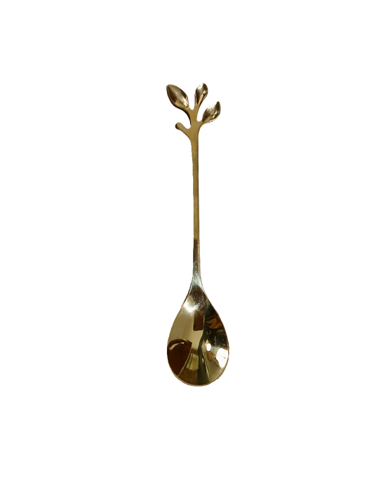 BR GOLD TEA SPOON (SMALL)