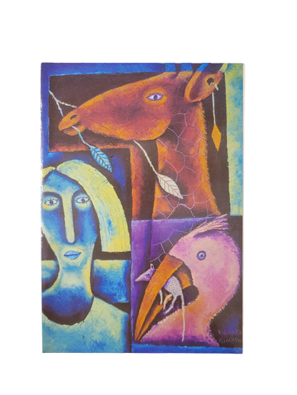 African artwork cards set of 6