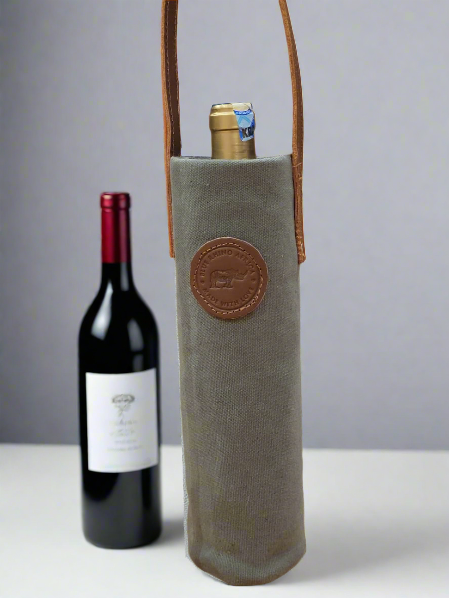 BR CANVAS WINE HOLDER