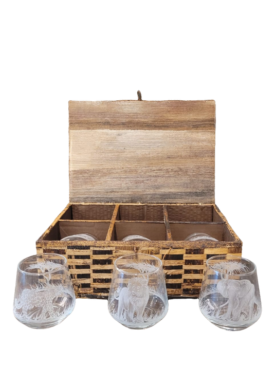 Allegra set of 6 glasses