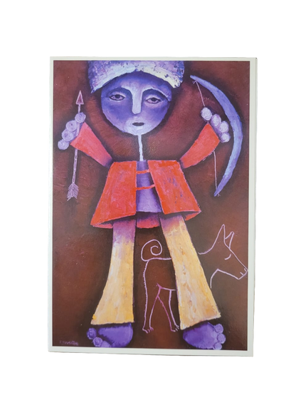 African artwork cards set of 6