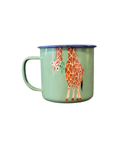 Giraffe mug Green