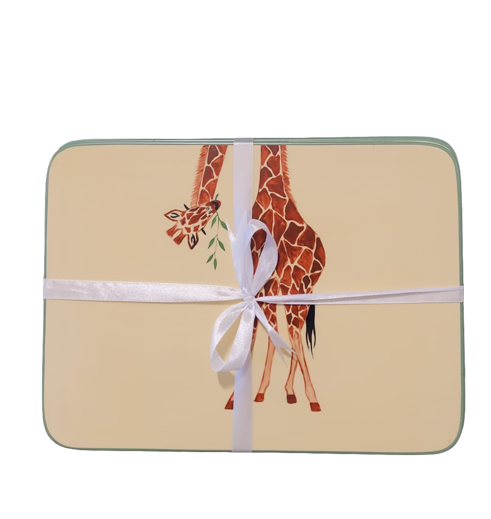 BR GIRAFFE TABLEMATS (SET OF 4)