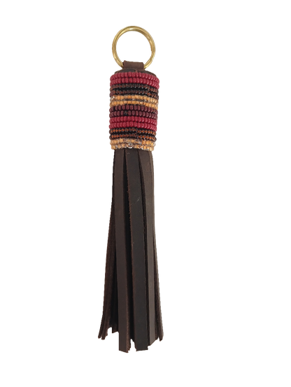 BR BEADED TASSEL KEYRINGS