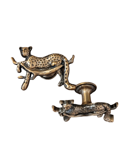 Leopard Bronze cabinet knob