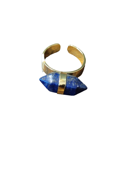 Estones ESR035 Lapiz lazuli ring