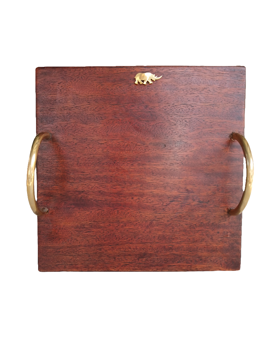 Medium Cheese Board with Brass