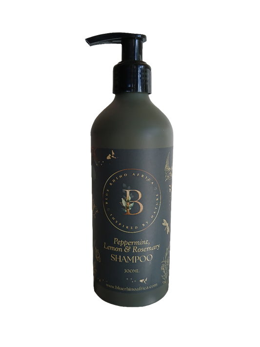 BR Shampoo Peppermint, lemon & rosemary 300ml