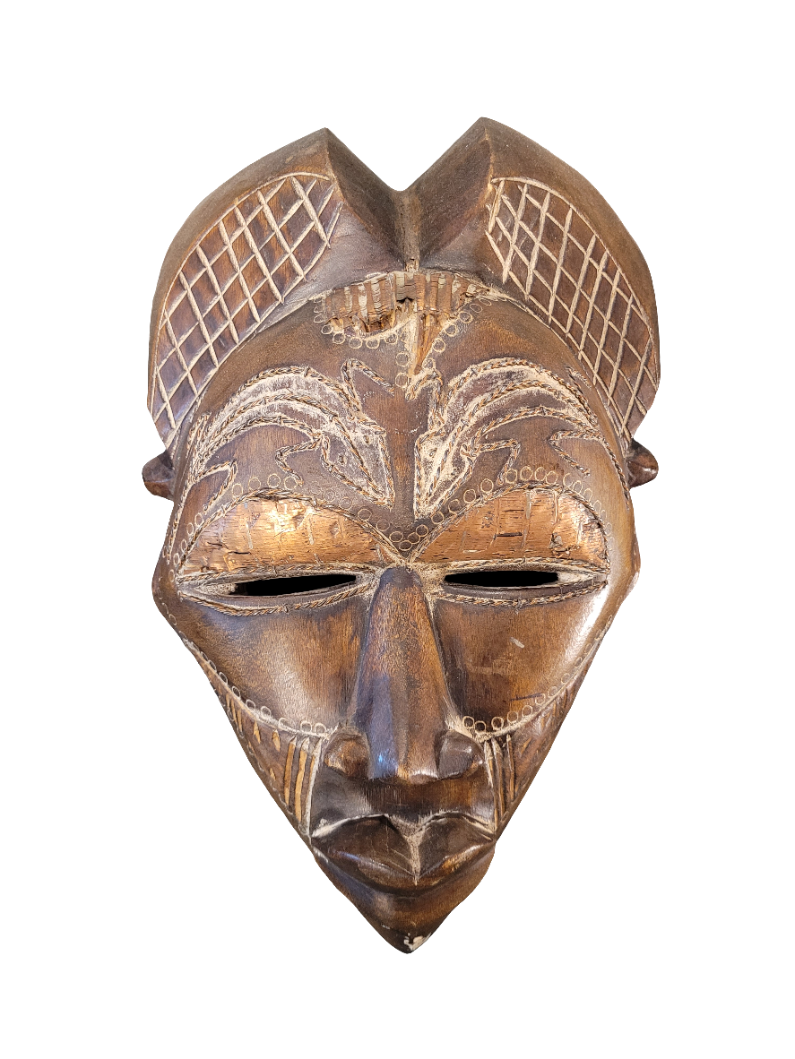 Congo Tribal wooden mask