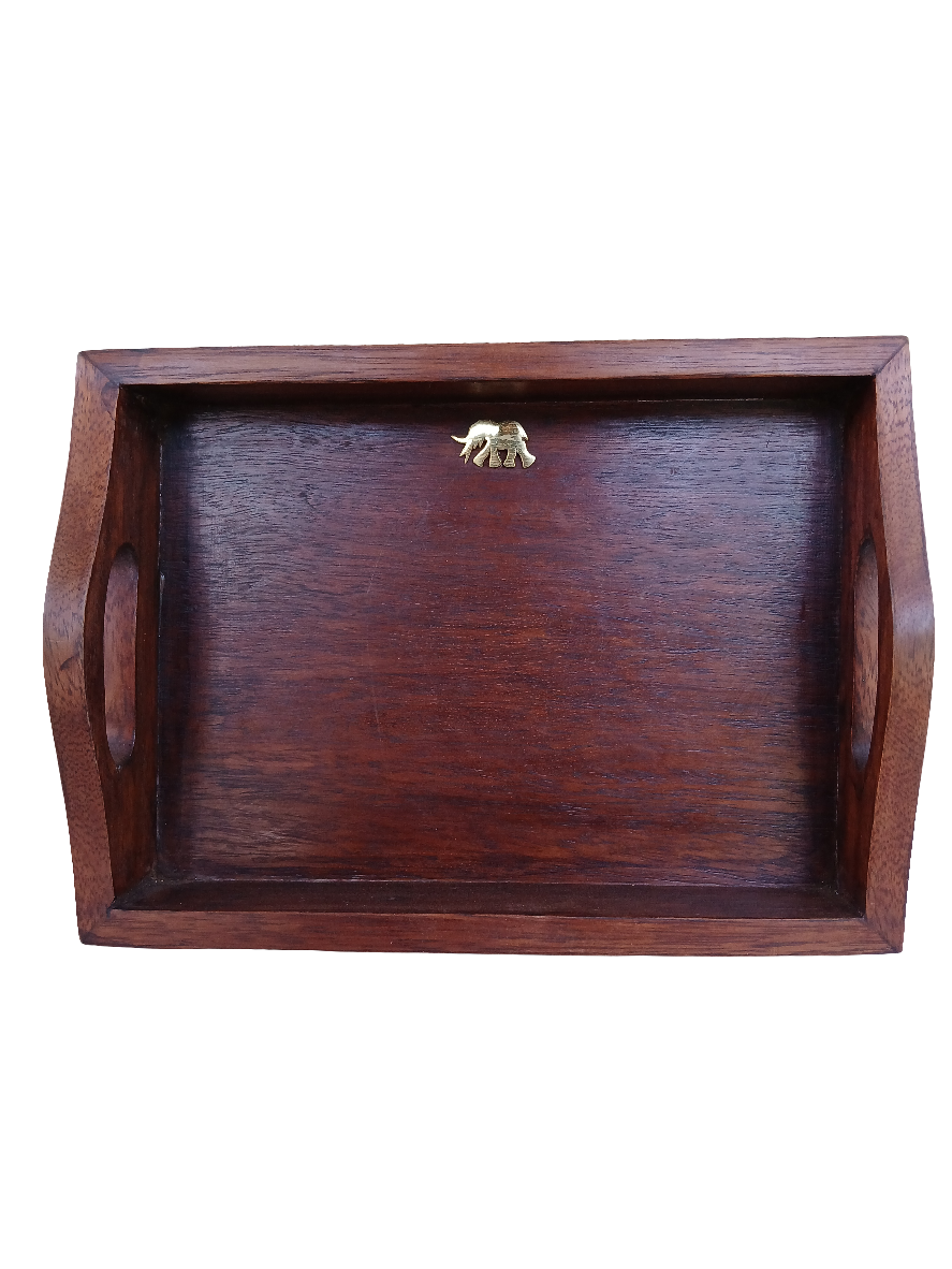 Medium tray with Brass