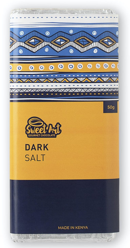 DARK SALT CHOCOLATE 50G