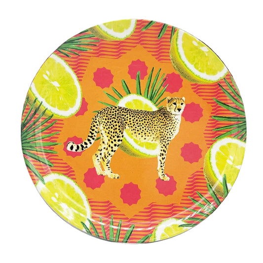 LEMON CHEETAH SMALL PLATE