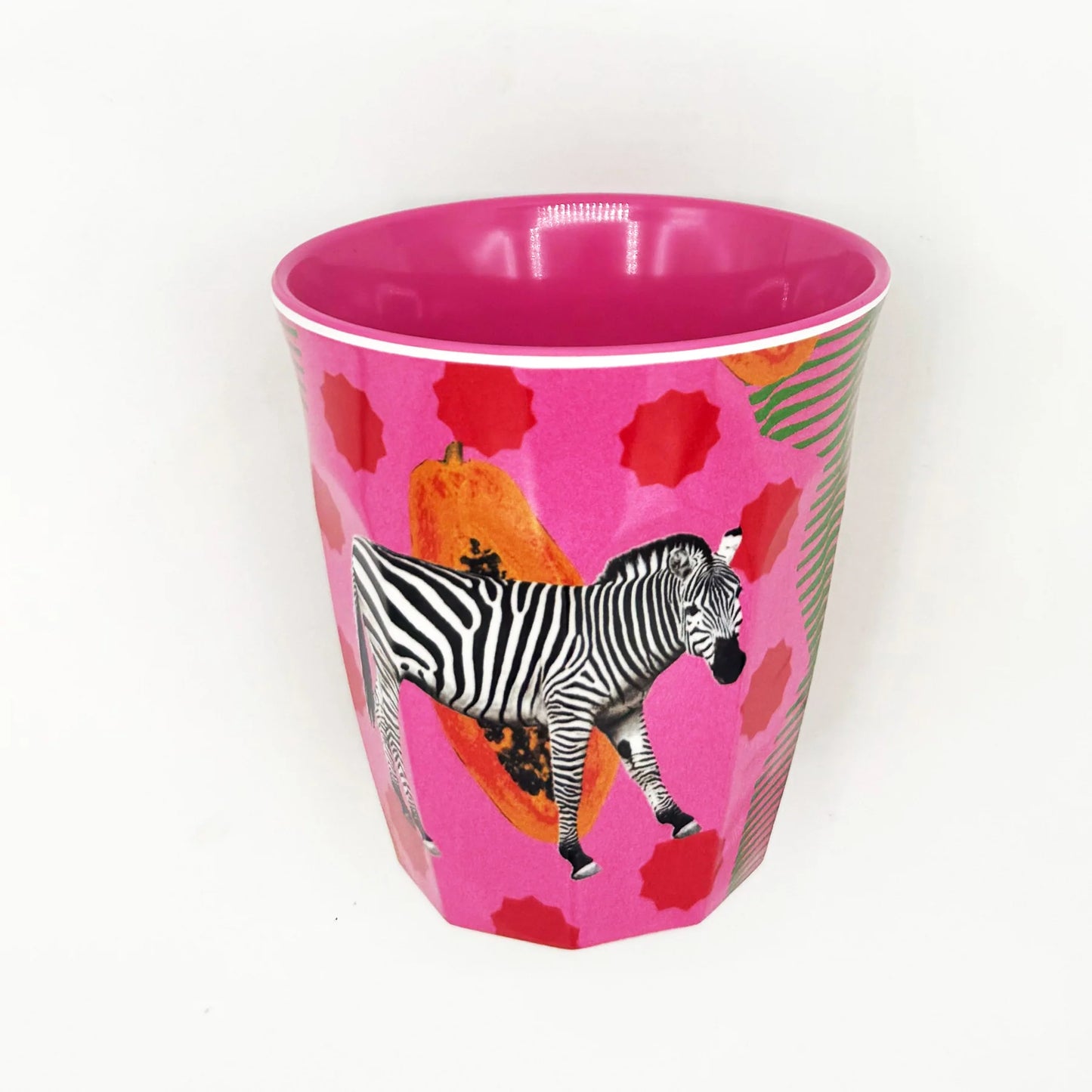 PAPAYA ZEBRA TUMBLER