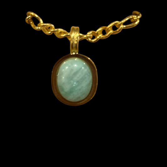 estones esc277 amazonite pendant