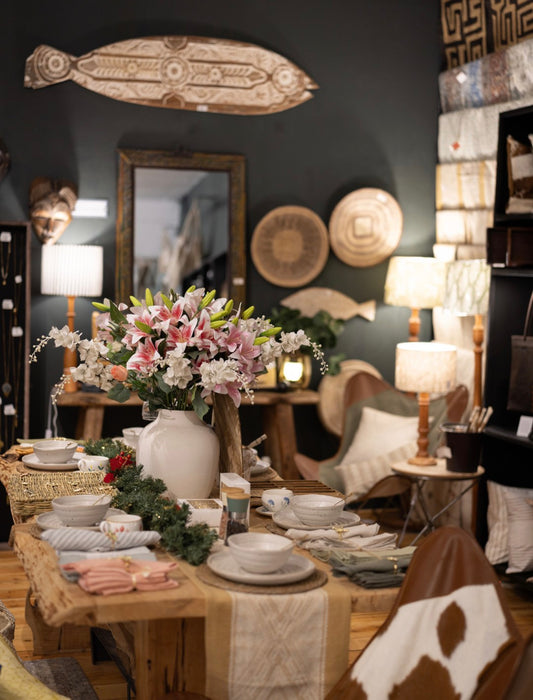 Large Wooden Dinner Table