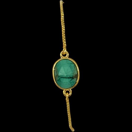 estones esb090 malachite bracelet
