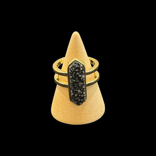 estones esr193 sugar druzy ring