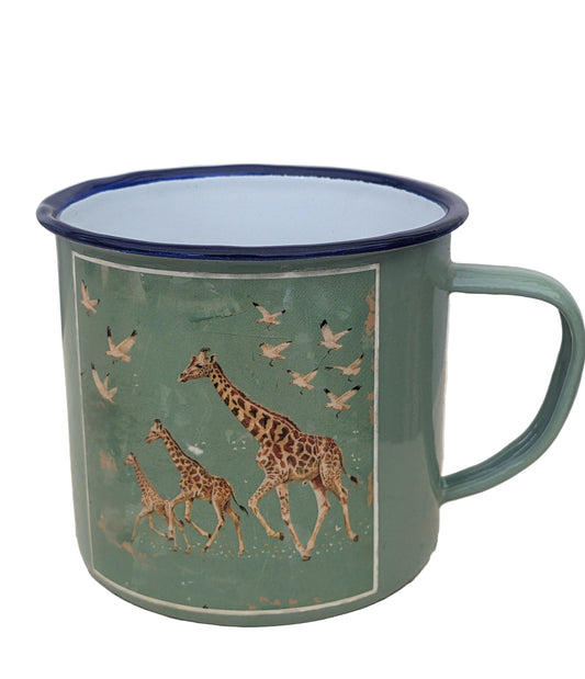 Running Giraffe Mug