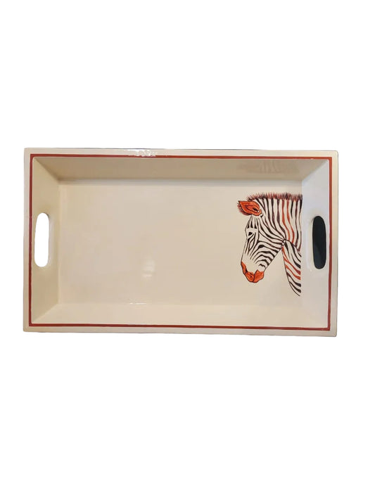 BR SMALL ZEBRA TRAY