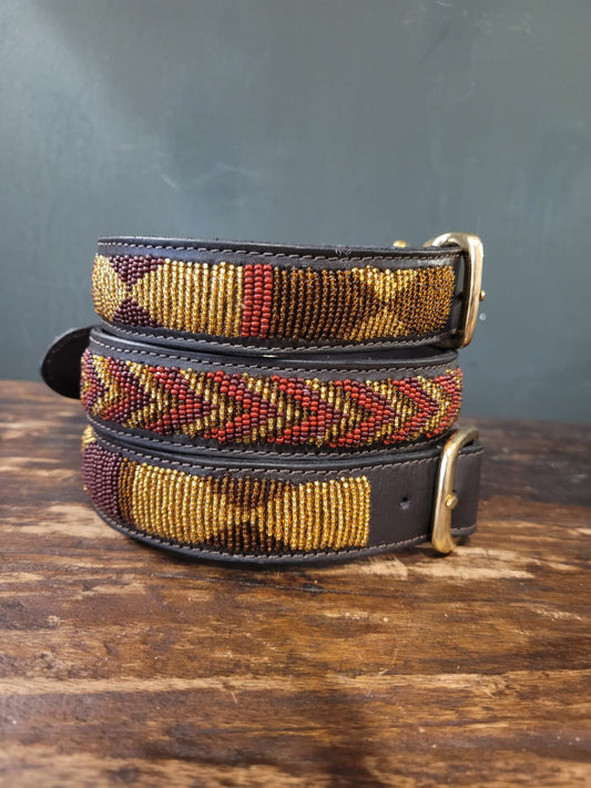 Mocca dog collar small