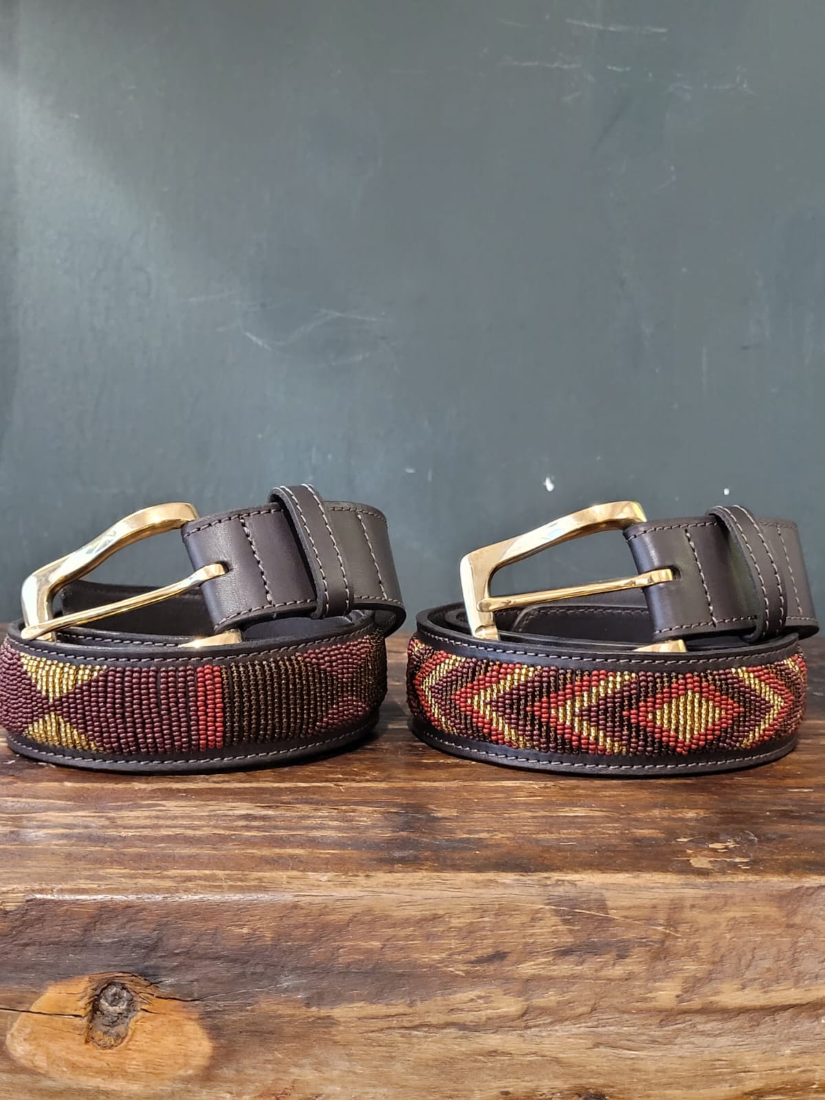 Ladies mocca belt